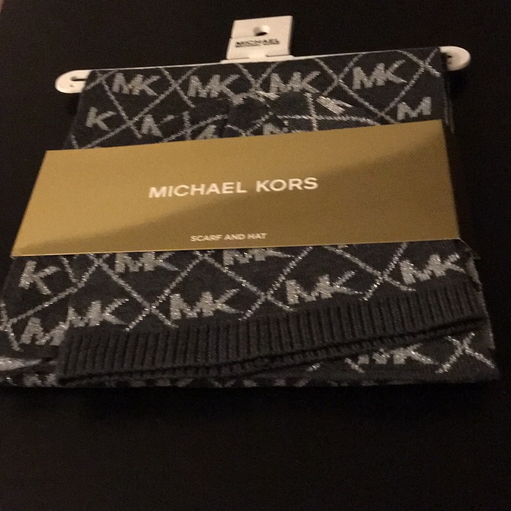 MK Michael Kors scarf and hat set